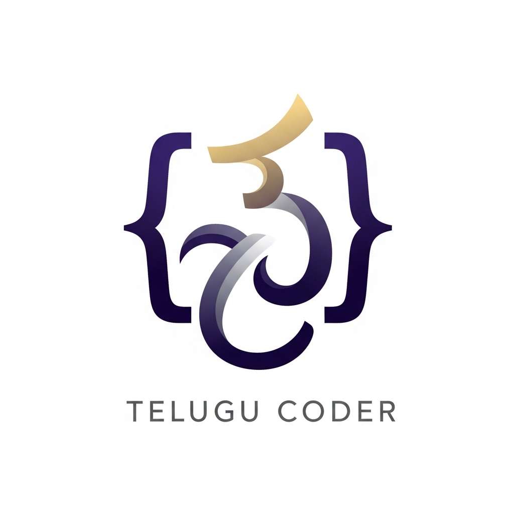 The Telugu Coder Logo